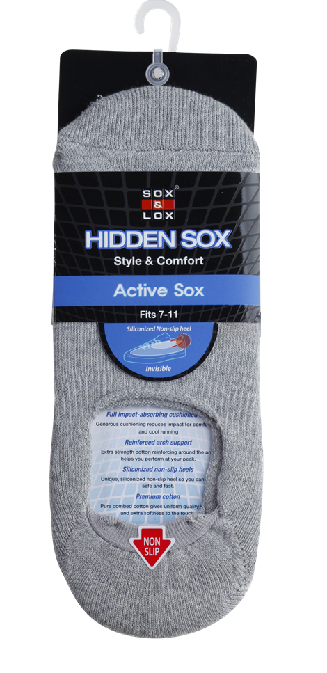 Men's Sports Cushioned Hidden