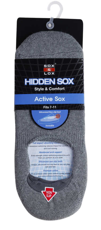 Men's Sports Cushioned Hidden