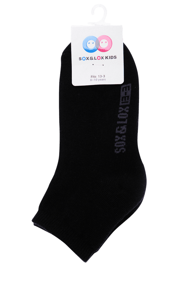 Kid's Sports Cushioned Anklet (Fits 13-3) Boost All SOX&LOX SOX&LOX