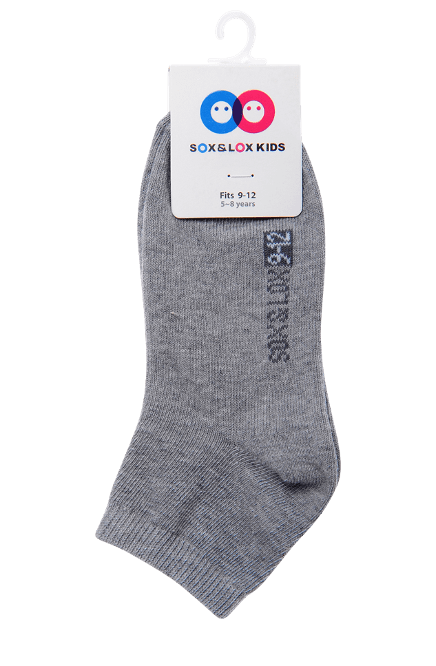 Kid's Casual Thin Anklet (Fits 9-12) Boost All SOX&LOX SOX&LOX