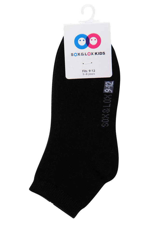 Kid's Casual Thin Anklet (Fits 9-12) Boost All SOX&LOX SOX&LOX