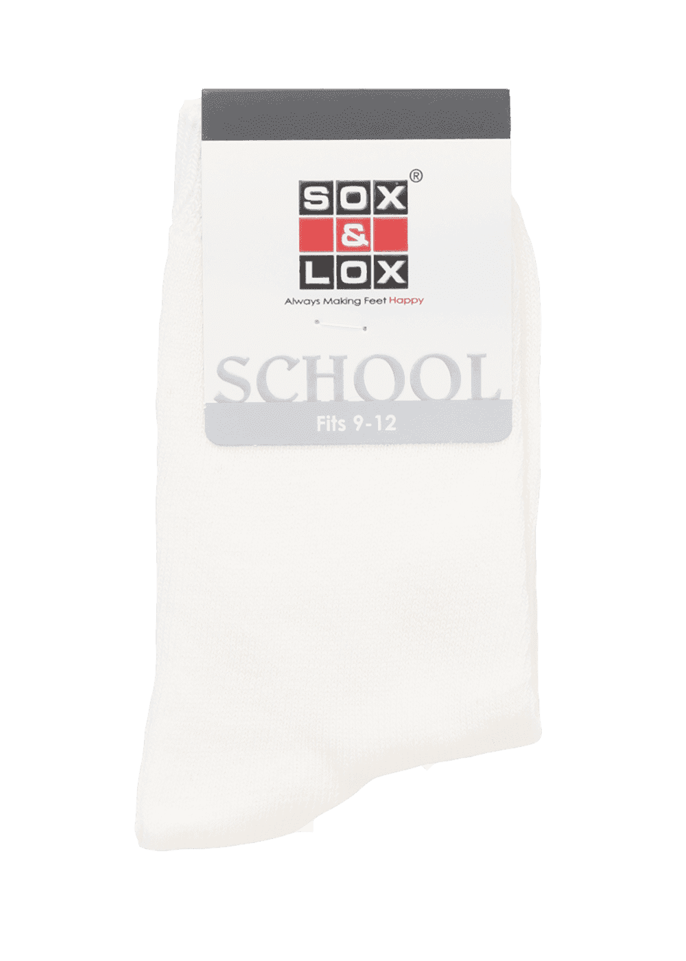Children's School Long (Fits 9-12) School Socks Boost All SOX&LOX SOX&LOX