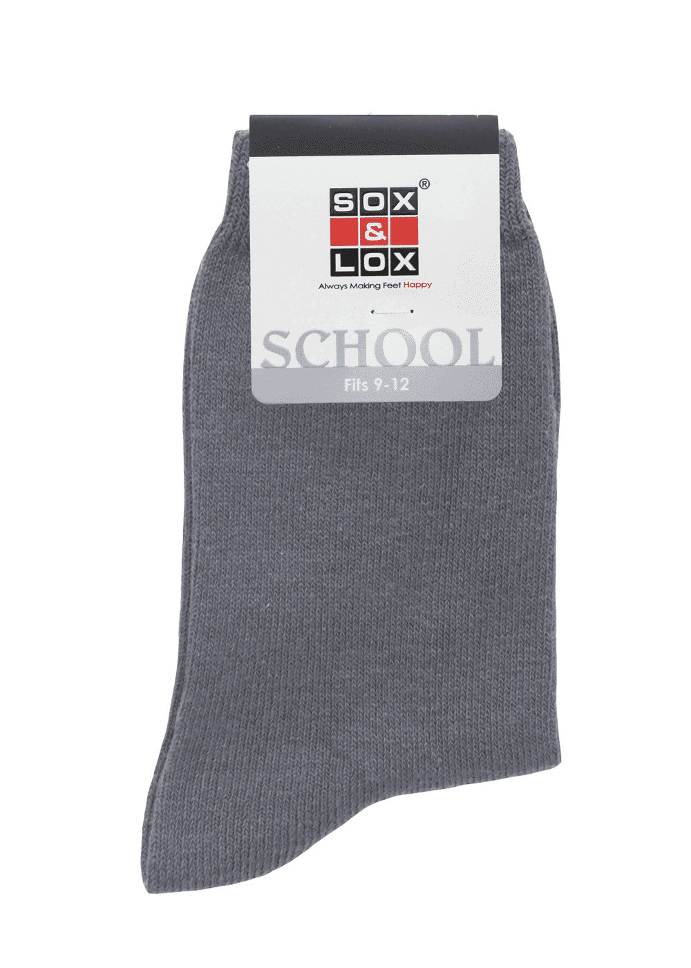 Children's School Long (Fits 9-12) School Socks Boost All SOX&LOX SOX&LOX