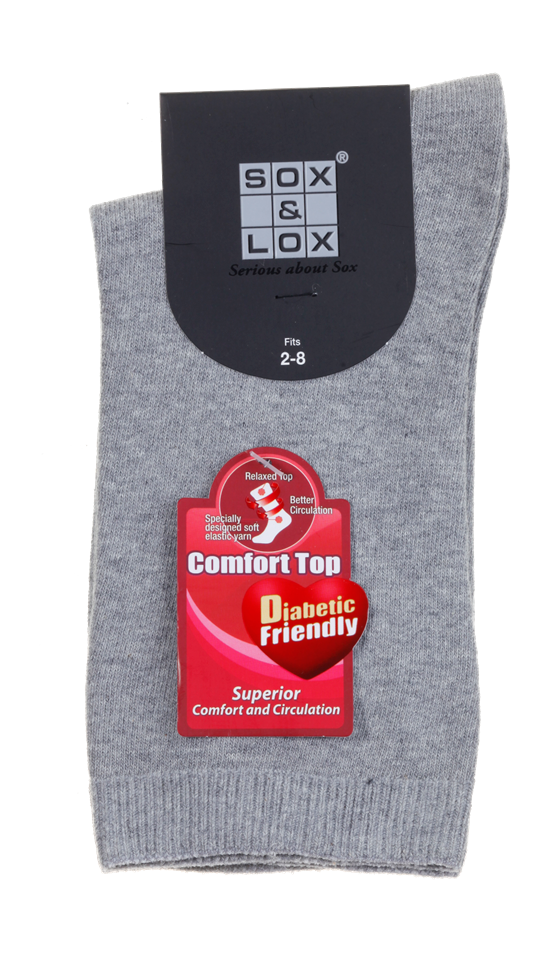 Ladies' Diabetic Friendly Comfort Top Diabetic Friendly Best Selling Products SOX&LOX SOX&LOX