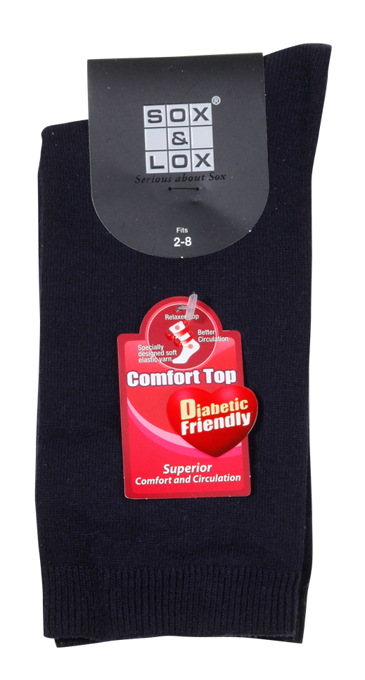 Ladies' Diabetic Friendly Comfort Top Diabetic Friendly Best Selling Products SOX&LOX SOX&LOX