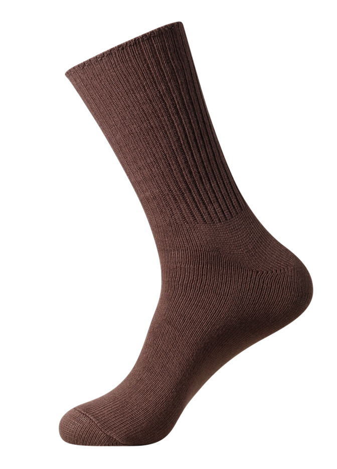 Men's Diabetic Friendly Comfort Top SOX&LOX 100% comfortable best socks