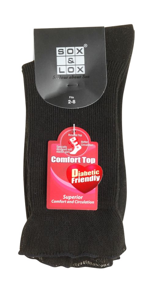 Ladies' Diabetic Friendly Comfort Top Diabetic Friendly Boost All SOX&LOX SOX&LOX