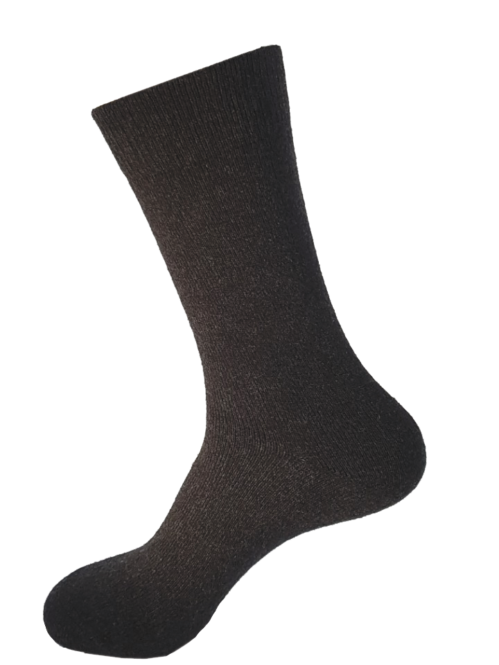 Men's Wool Business Socks for Diabetics. High quality wool and loose-top socks keeps the feet warm and provides superior comfort.