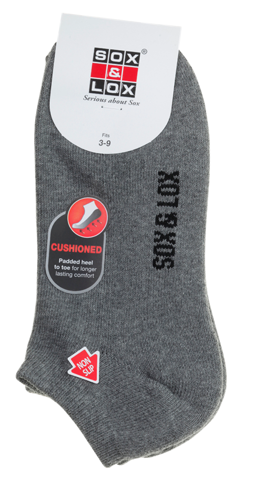 Ladies' Sports Cushioned Low Cut Boost All SOX&LOX SOX&LOX
