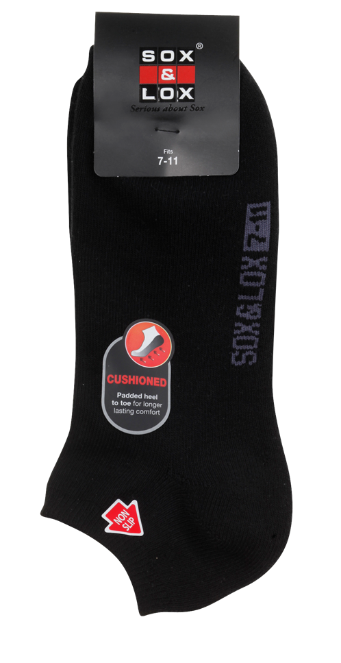 Men's Sports Cushioned Low Cut SOX&LOX 100% comfortable best socks