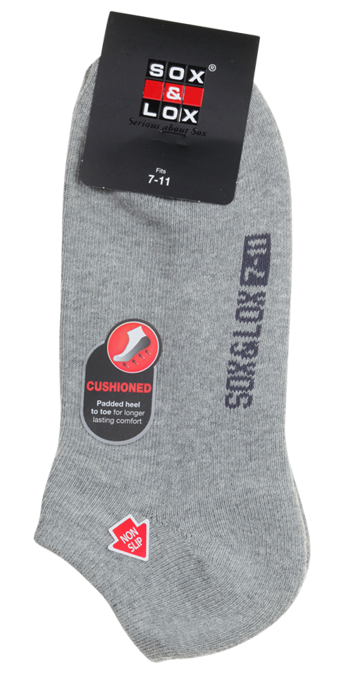 Men's Sports Cushioned Low Cut SOX&LOX 100% comfortable best socks