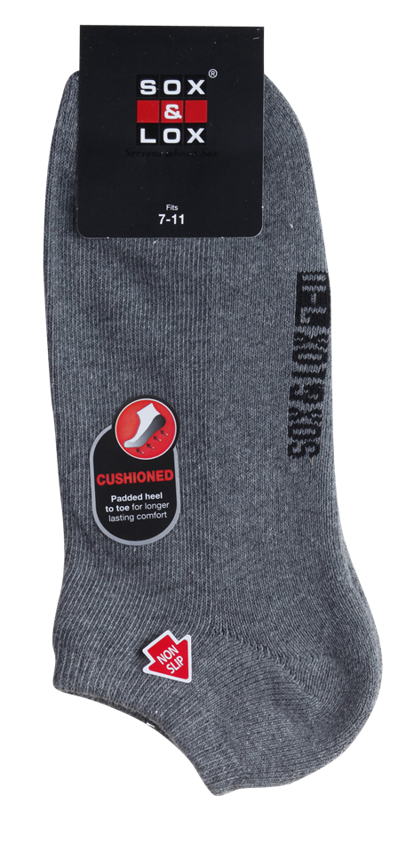 Men's Sports Cushioned Low Cut SOX&LOX 100% comfortable best socks