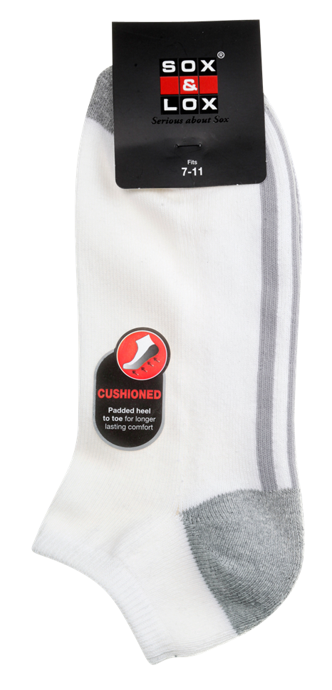 Men's Sports Cushioned Low Cut Boost All SOX&LOX SOX&LOX