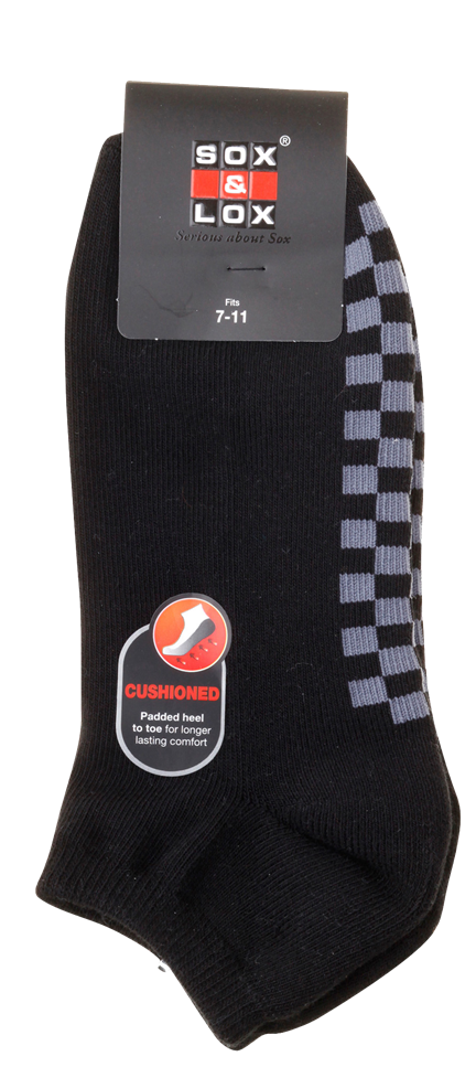 Men's Sports Cushioned Low Cut Boost All SOX&LOX SOX&LOX