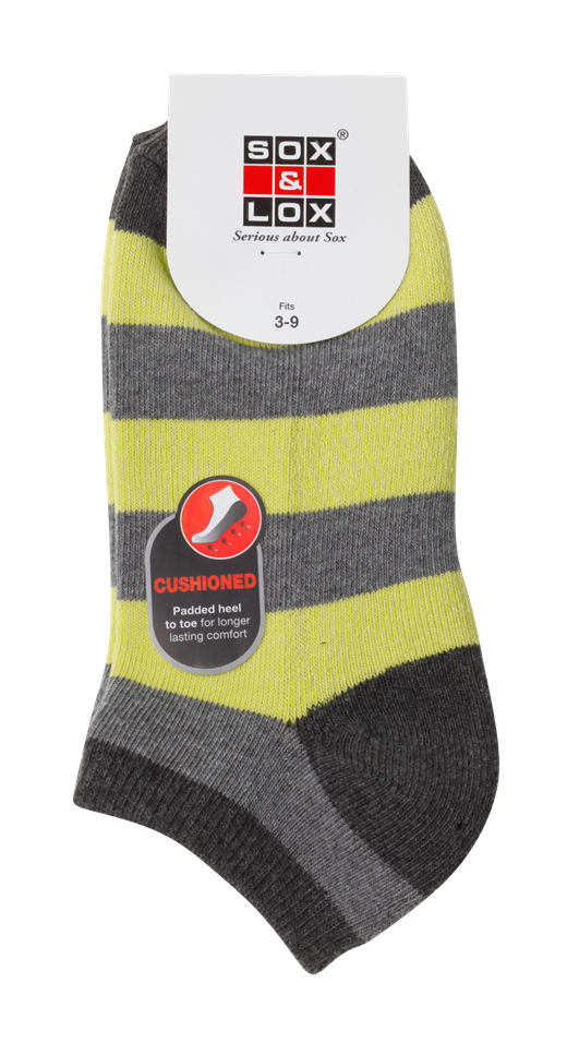 Ladies' Sports Cushioned Low Cut Boost All SOX&LOX SOX&LOX