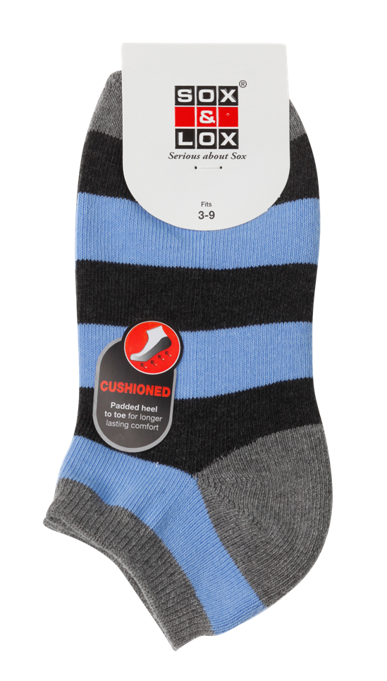 Ladies' Sports Cushioned Low Cut Boost All SOX&LOX SOX&LOX