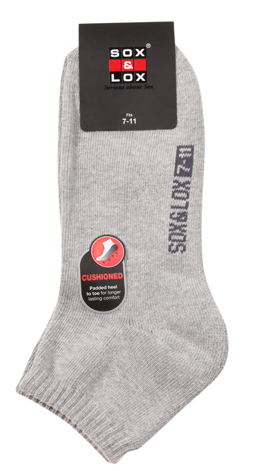 Men's Sports Cushioned Anklet SOX&LOX 100% comfortable best socks