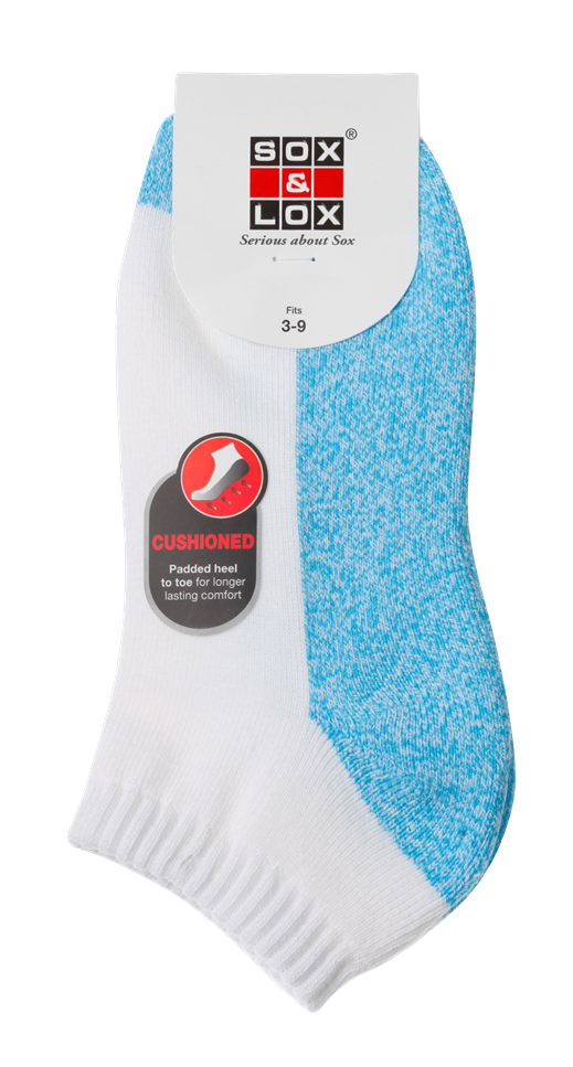 Ladies' Sports Cushioned Anklet Boost All SOX&LOX SOX&LOX
