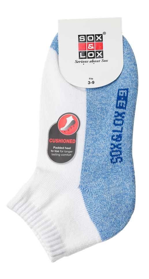 Ladies' Sports Cushioned Anklet Boost All SOX&LOX SOX&LOX