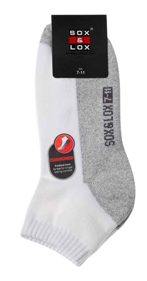 Men's Sports Cushioned Anklet Men SOX&LOX