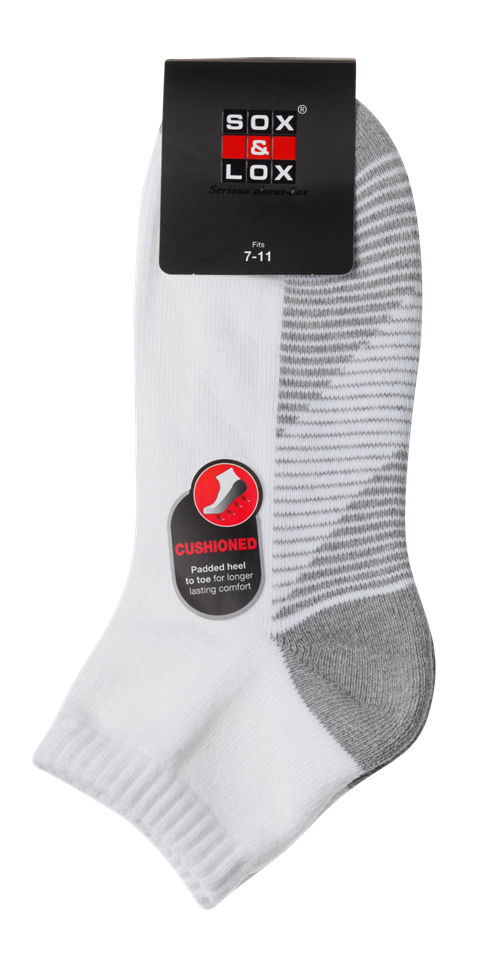 Men's Sports Cushioned Anklet Men SOX&LOX