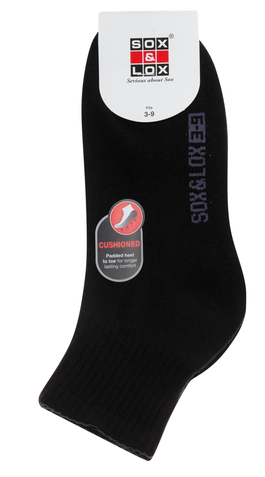 Ladies' Sports Cushioned Midi SOX&LOX 100% comfortable best socks