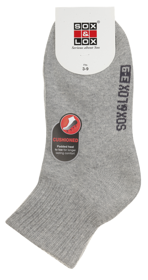 Ladies' Sports Cushioned Midi SOX&LOX 100% comfortable best socks