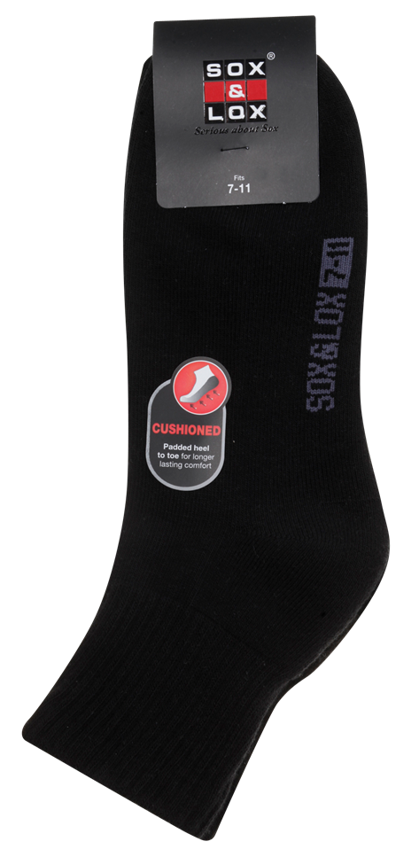 Men's Sports Cushioned Midi SOX&LOX 100% comfortable best socks