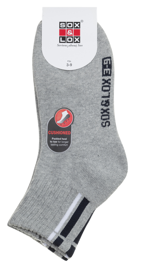 Ladies' Sports Cushioned Midi SOX&LOX 100% comfortable best socks