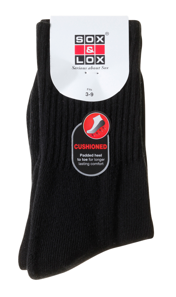 Ladies' Sports Cushioned Long SOX&LOX 100% comfortable best socks