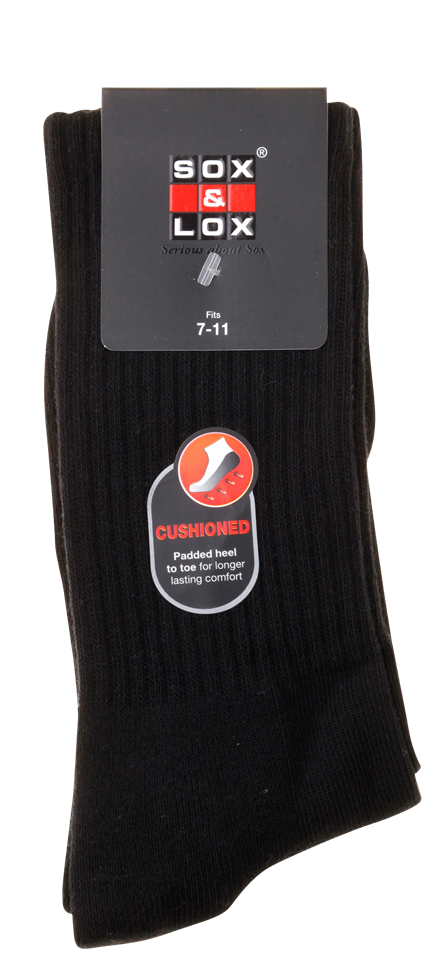 Men's Sports Cushioned Long SOX&LOX 100% comfortable best socks