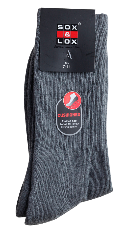 Men's Sports Cushioned Long SOX&LOX 100% comfortable best socks