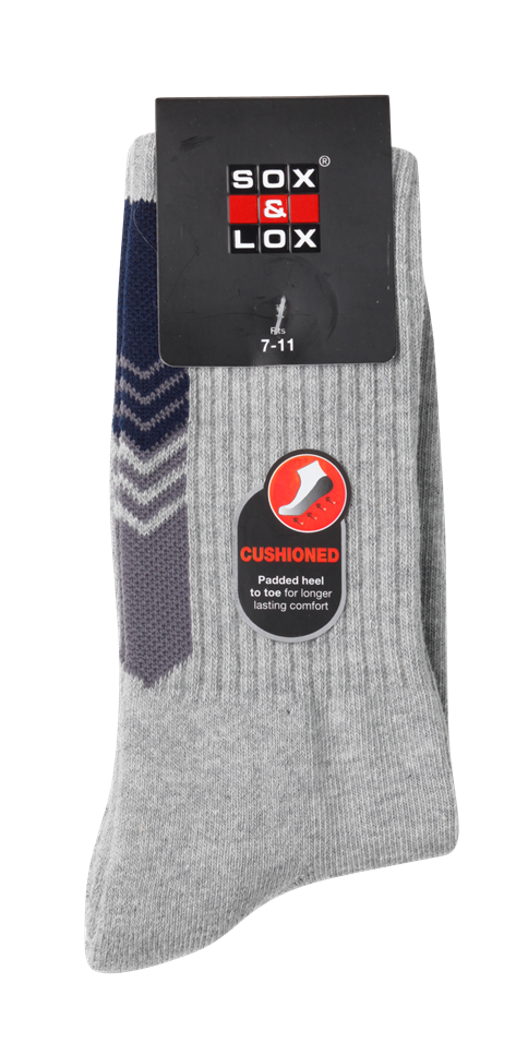 Men's Sports Cushioned Long SOX&LOX 100% comfortable best socks