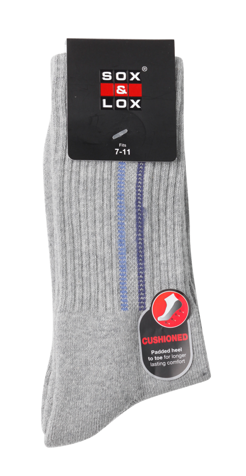 Men's Sports Cushioned Long Boost All SOX&LOX SOX&LOX