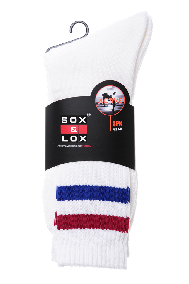 Men's Heavy Duty Ribbed 3 Pack Men SOX&LOX