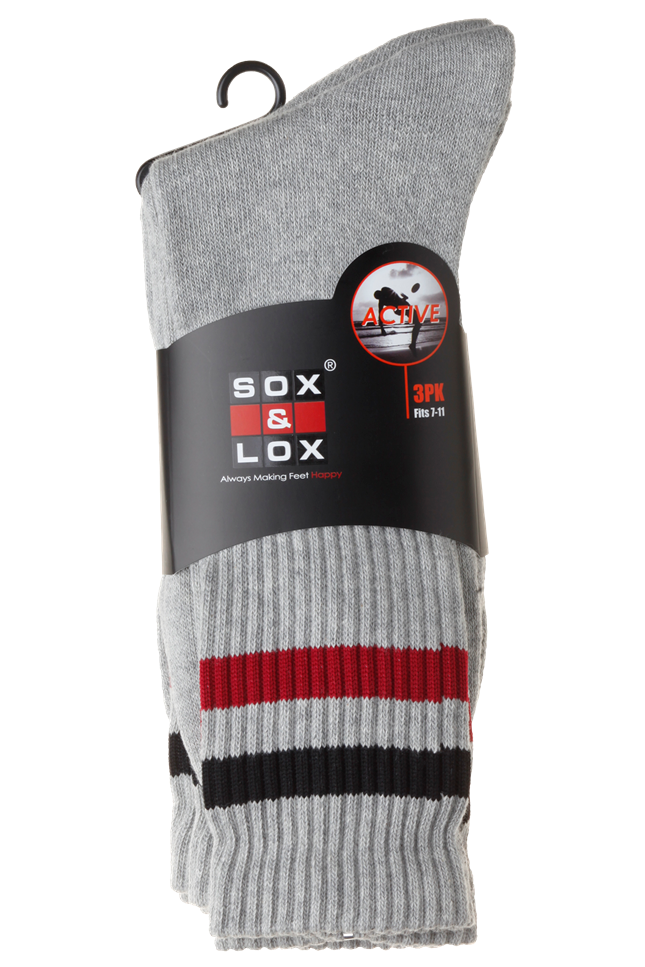 Men's Heavy Duty Ribbed SOX&LOX 100% comfortable best socks