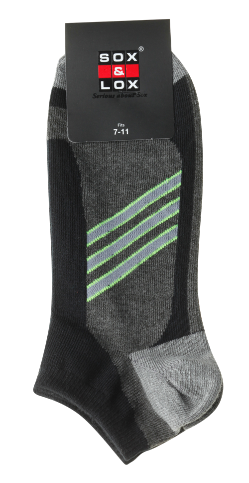 Men's Casual Thin Low Cut Boost All SOX&LOX SOX&LOX