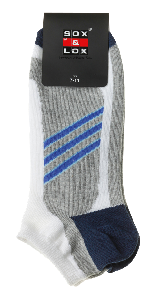 Men's Casual Thin Low Cut Boost All SOX&LOX SOX&LOX