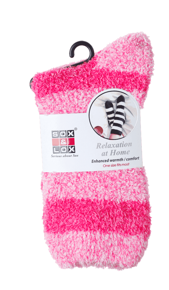 Adults' Bed Socks [Marled Stripe]