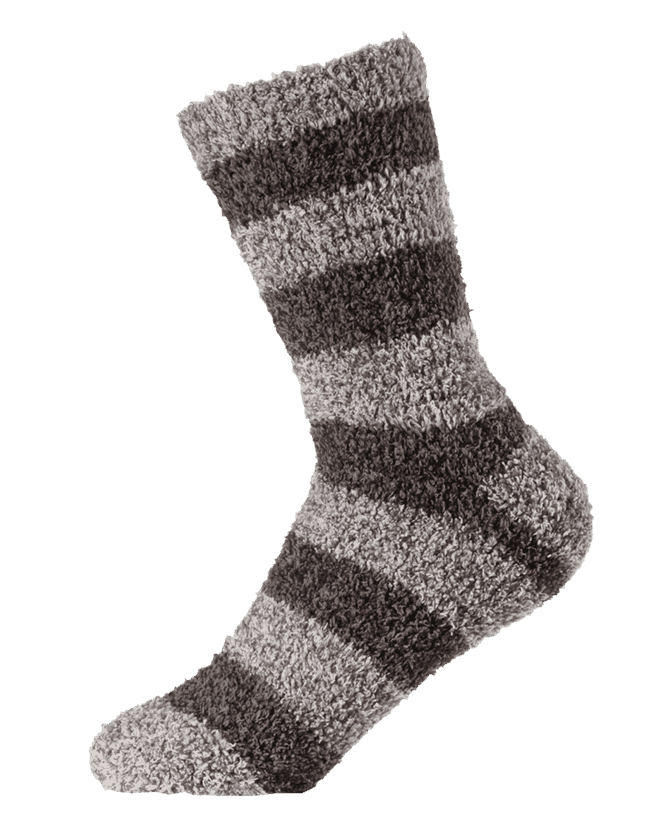 Adults' Bed Socks [Marled Stripe]