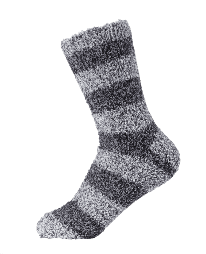 Adults' Bed Socks [Marled Stripe]