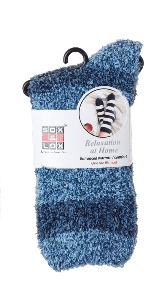 Adults' Bed Socks [Marled Stripe]