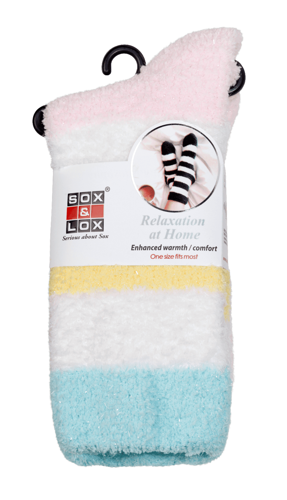 Adults' Bed Socks [Twinkle Stripe]