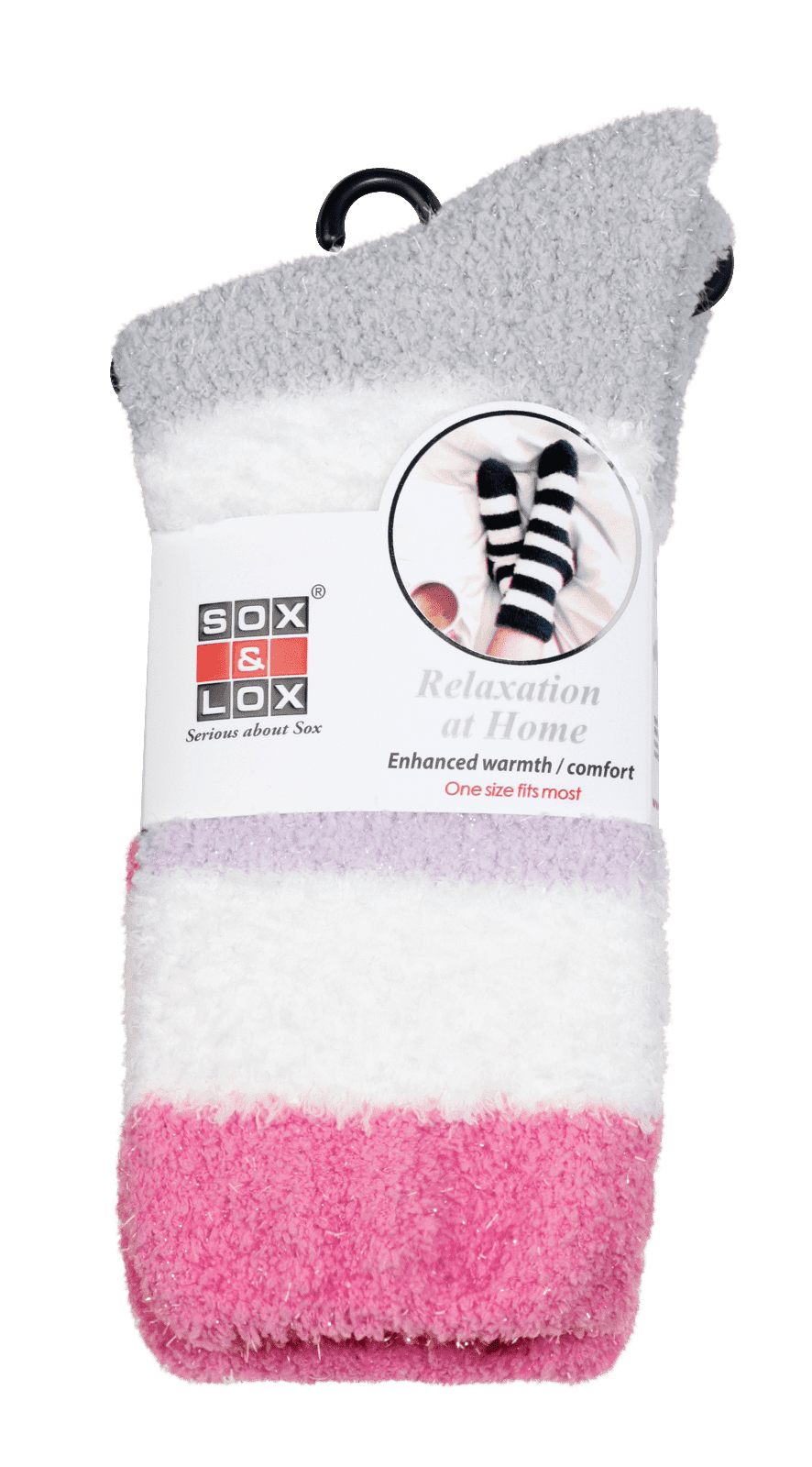 Adults' Bed Socks [Twinkle Stripe]