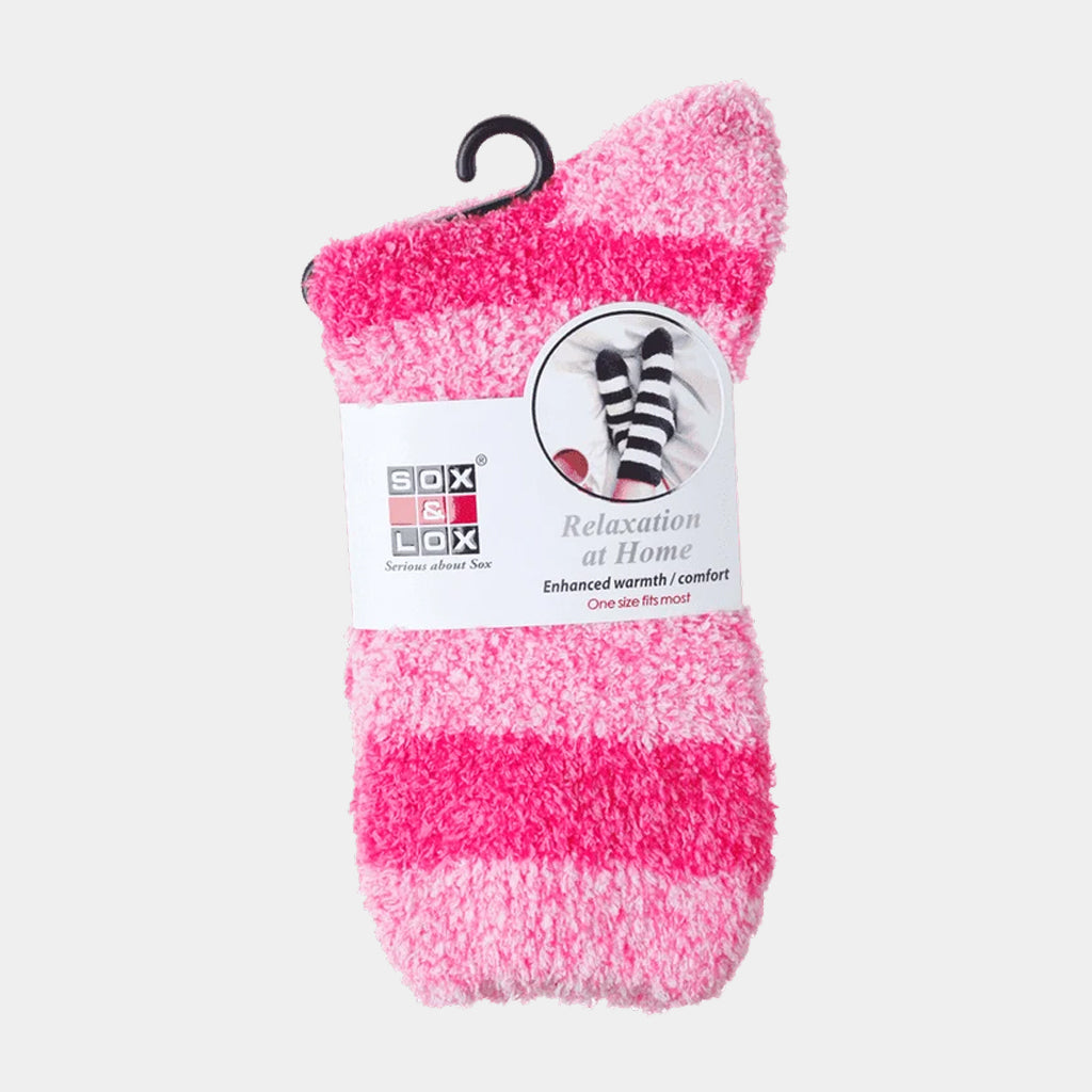 Adults' Bed Socks [Marled Stripe]