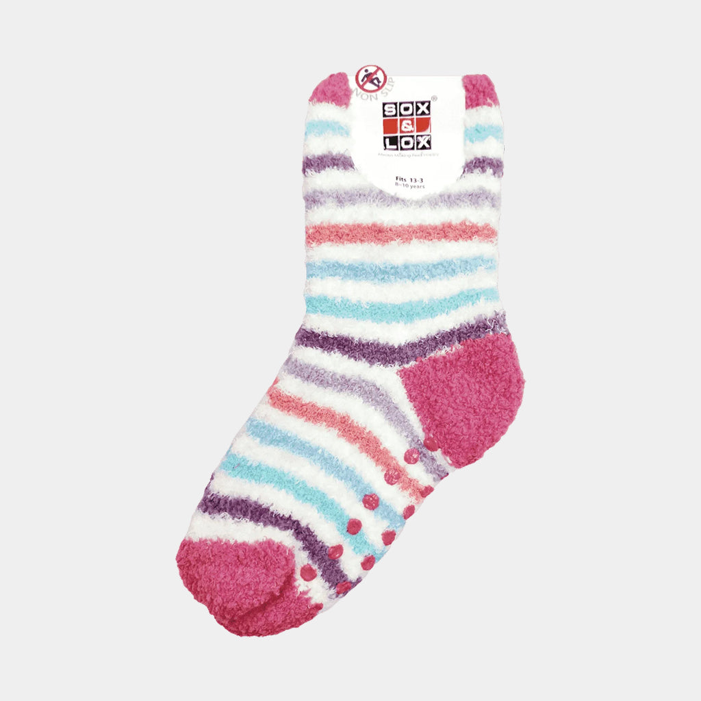 Kid's Bed Socks [Non Slip] - Large