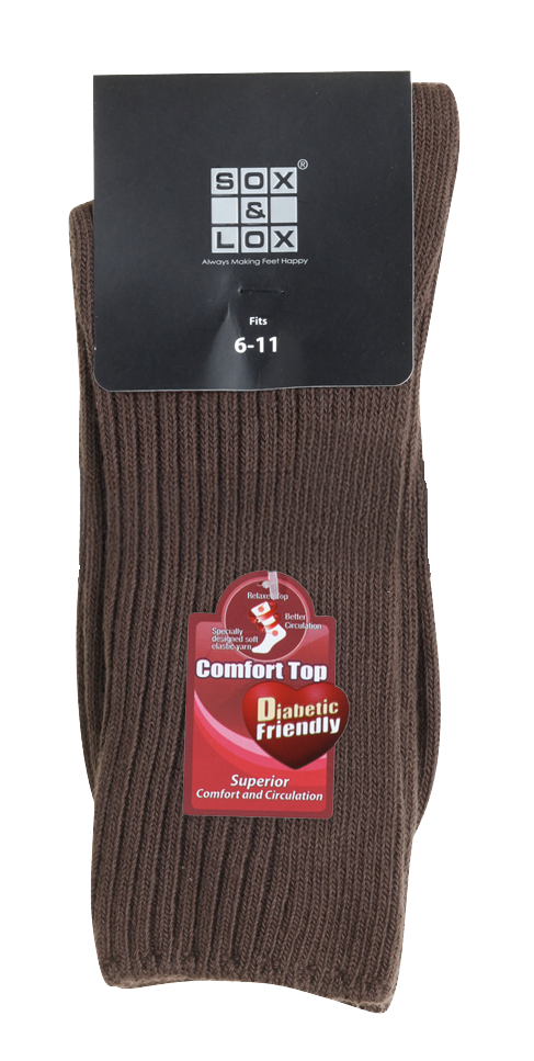 Men's Diabetic Friendly Comfort Top - Ribbed