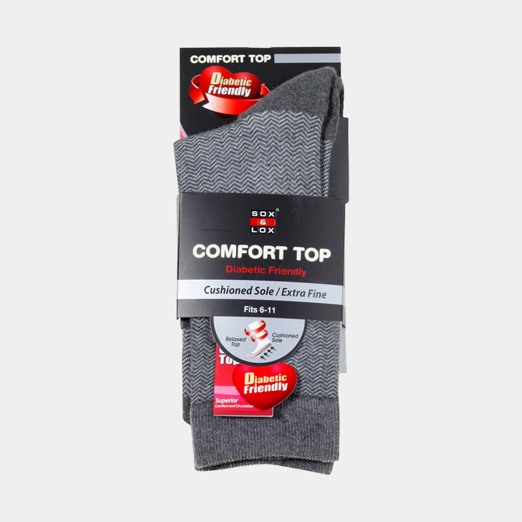Men's Business Diabetic Friendly [Fine Cushioned]