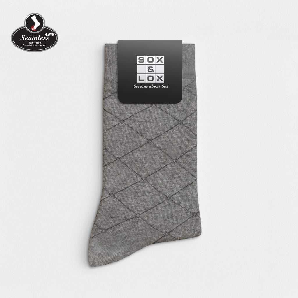 Men's Fine Business [Seamless Toe] Men's Business Socks Boost All SOX&LOX SOX&LOX