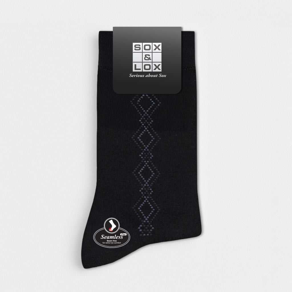 Men's Fine Business [Seamless Toe] Men's Business Socks Boost All SOX&LOX SOX&LOX